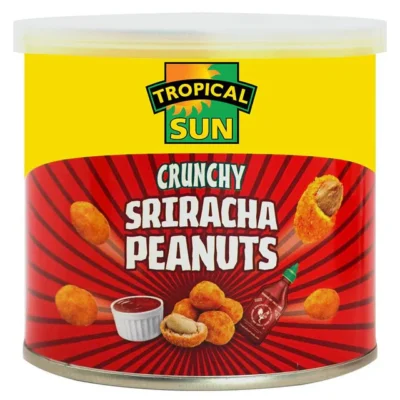 Tropical Sun Sriracha Crunchy Peanuts – 140g